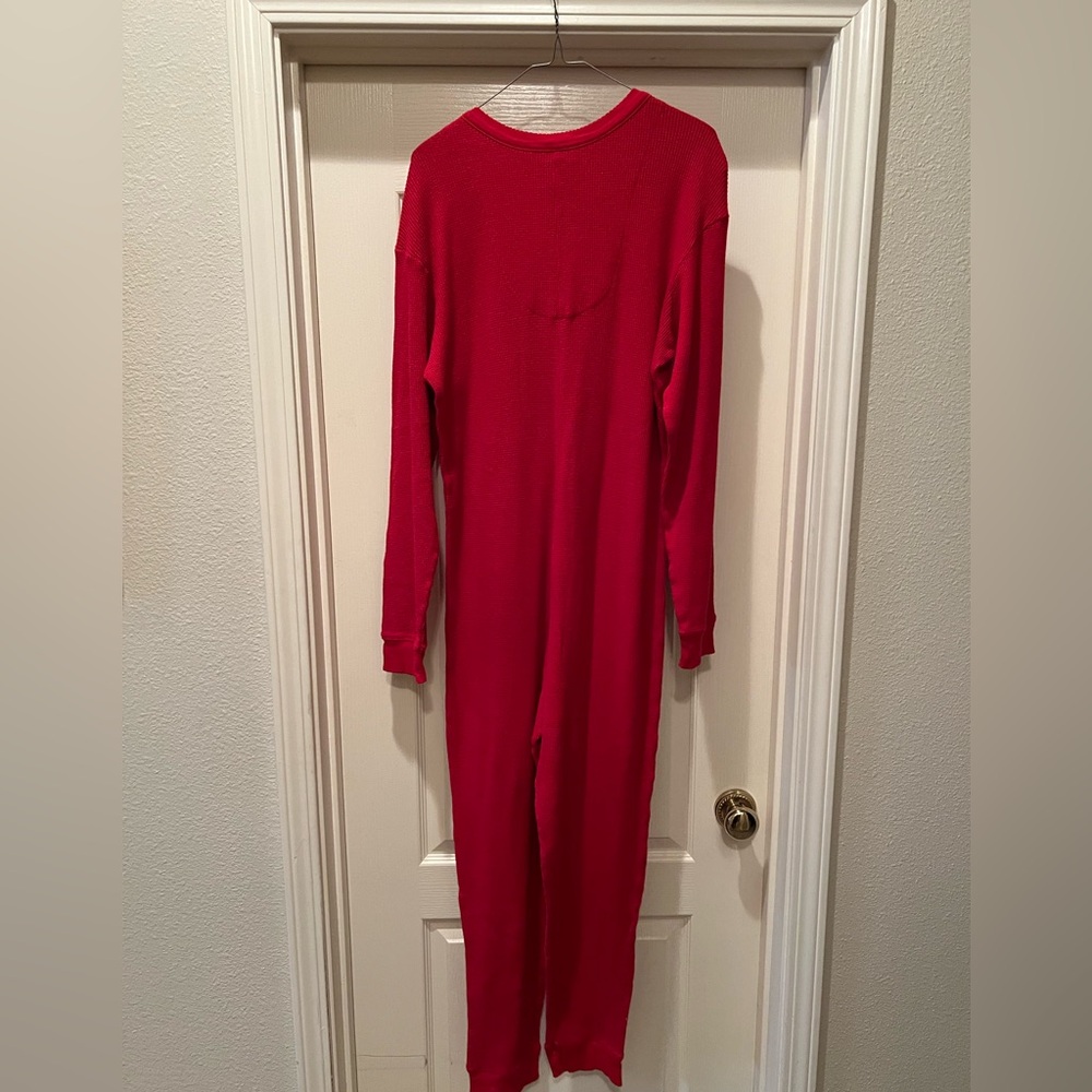 Victoria Secret Country Red  Long John’s Size Large Vintage 80s/90s. - Picture 2 of 5